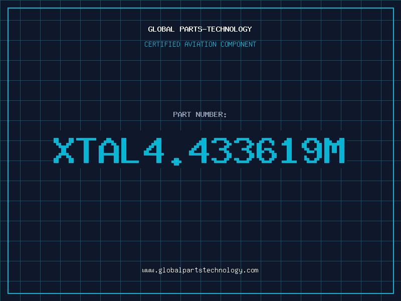 Aviation Part XTAL4.433619M