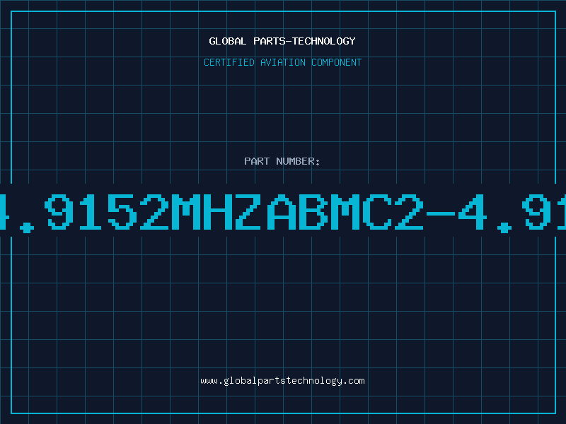 Aviation Part XTAL4.9152MHZABMC2-4.9152-3