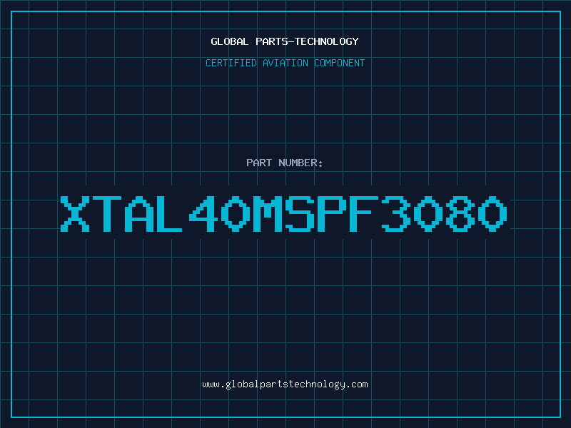 Aviation Part XTAL40MSPF3080