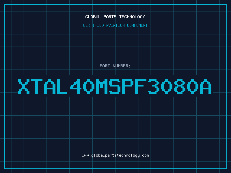 Aviation Part XTAL40MSPF3080A