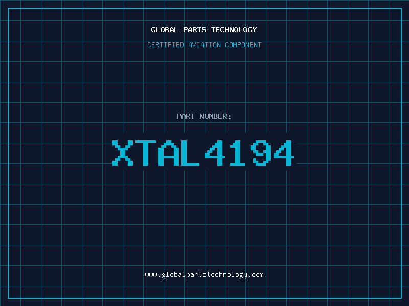 Aviation Part XTAL4194
