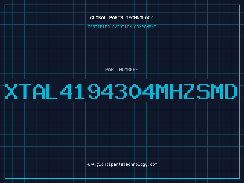 Aviation Part XTAL4194304MHzSMD