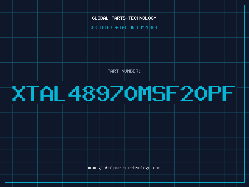 Aviation Part XTAL48970MSF20PF