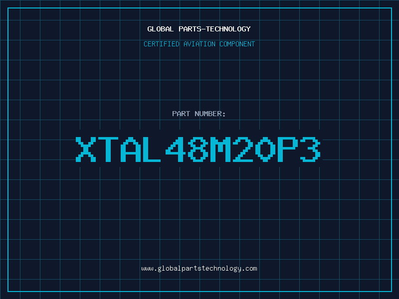 Aviation Part XTAL48M20P3