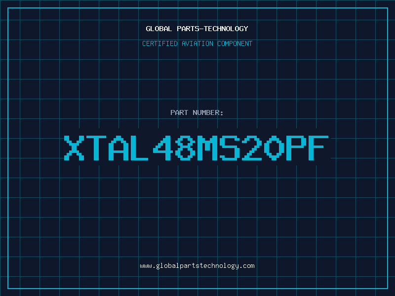 Aviation Part XTAL48MS20PF