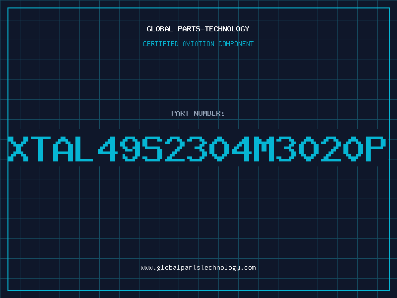 Aviation Part XTAL49S2304M3020P