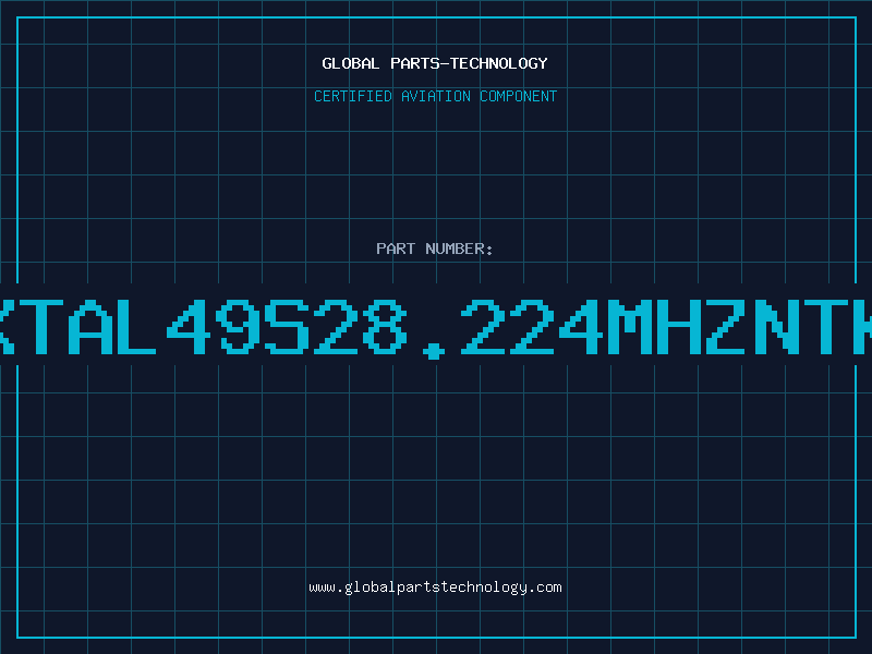 Aviation Part XTAL49S28.224MHzNTK