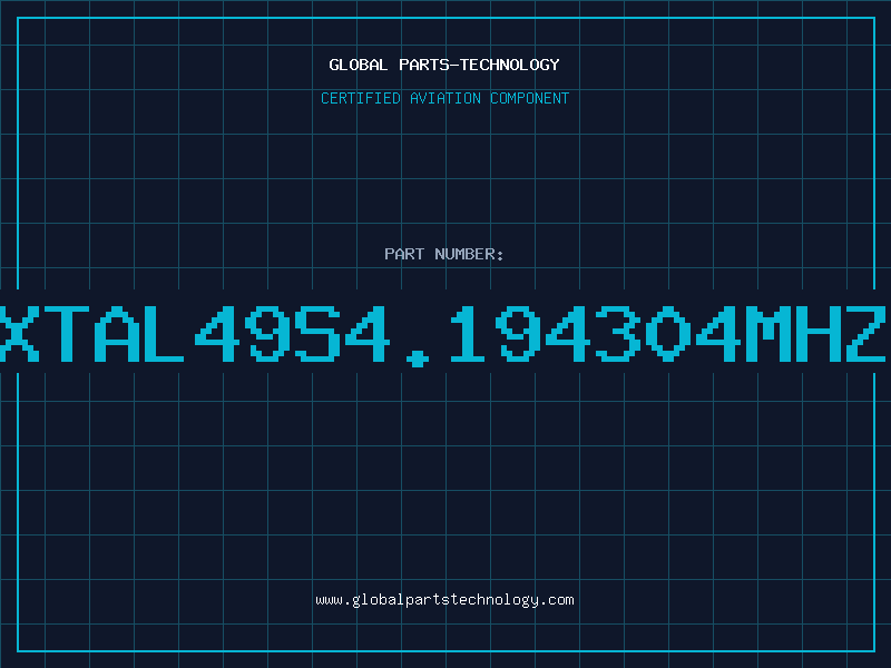 Aviation Part XTAL49S4.194304MHZ