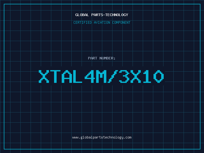 Aviation Part XTAL4M/3X10