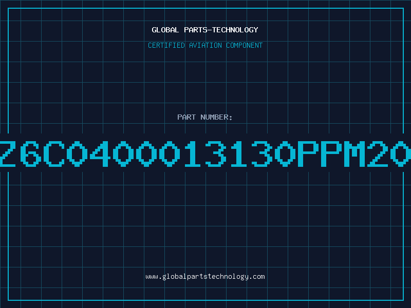 Aviation Part XTAL4MHZ6C0400013130PPM20PFTAPTX