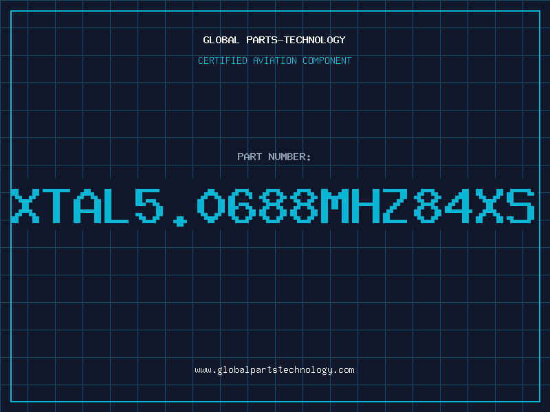 Aviation Part XTAL5.0688MHZ84XS