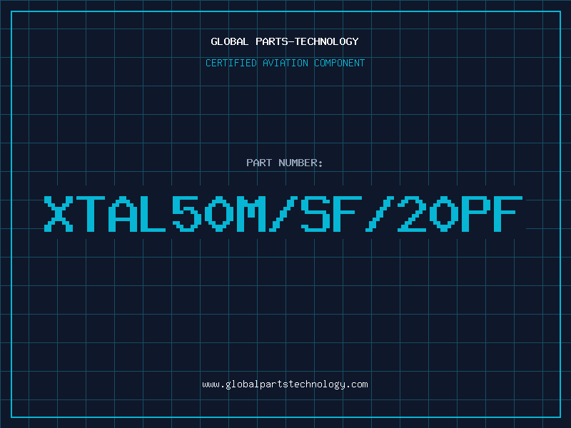 Aviation Part XTAL50M/SF/20PF