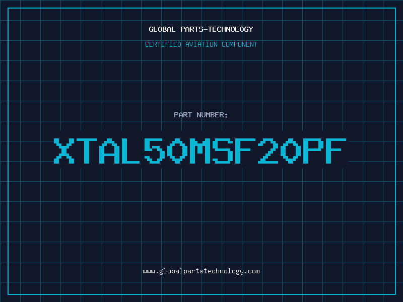 Aviation Part XTAL50MSF20PF