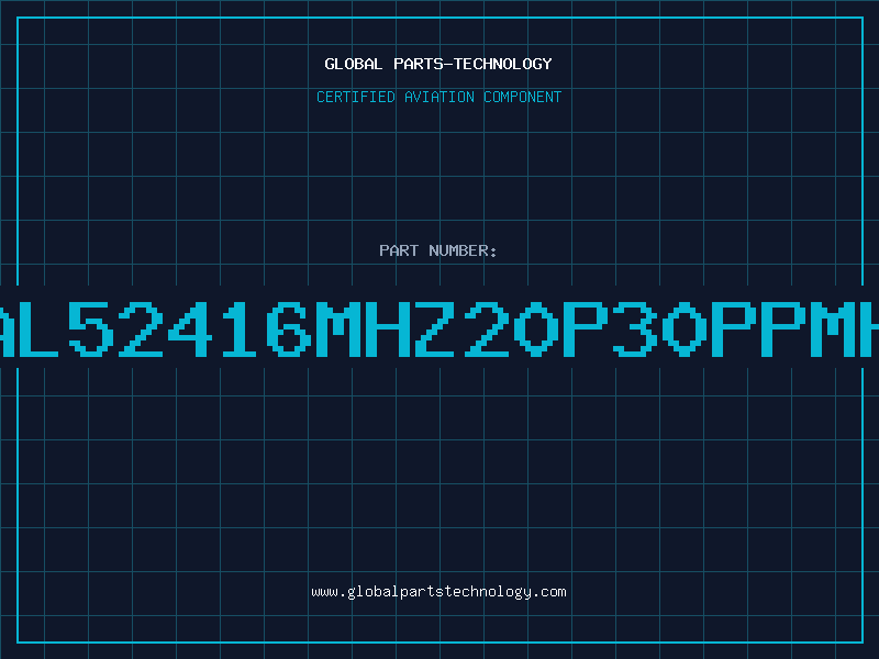Aviation Part XTAL52416MHZ20P30PPMHC4