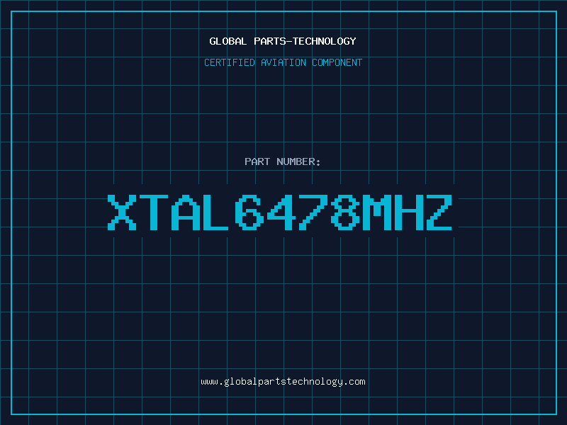 Aviation Part XTAL6478MHZ