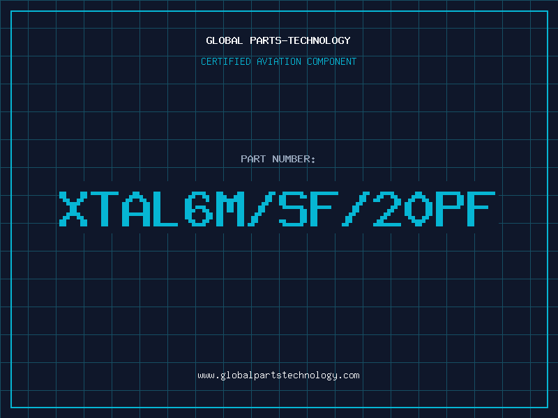 Aviation Part XTAL6M/SF/20PF