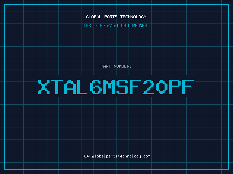 Aviation Part XTAL6MSF20PF