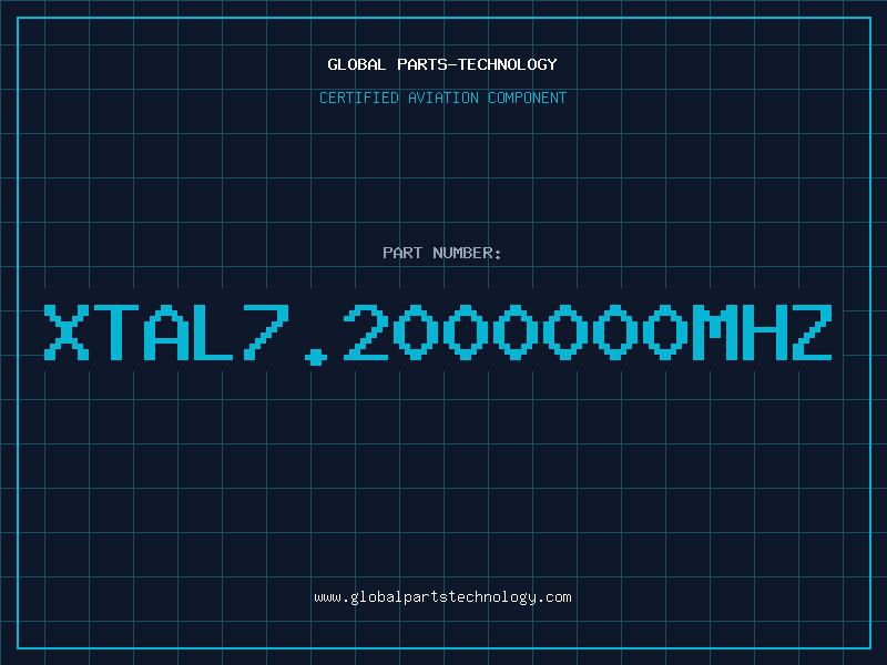 Aviation Part XTAL7.2000000MHZ
