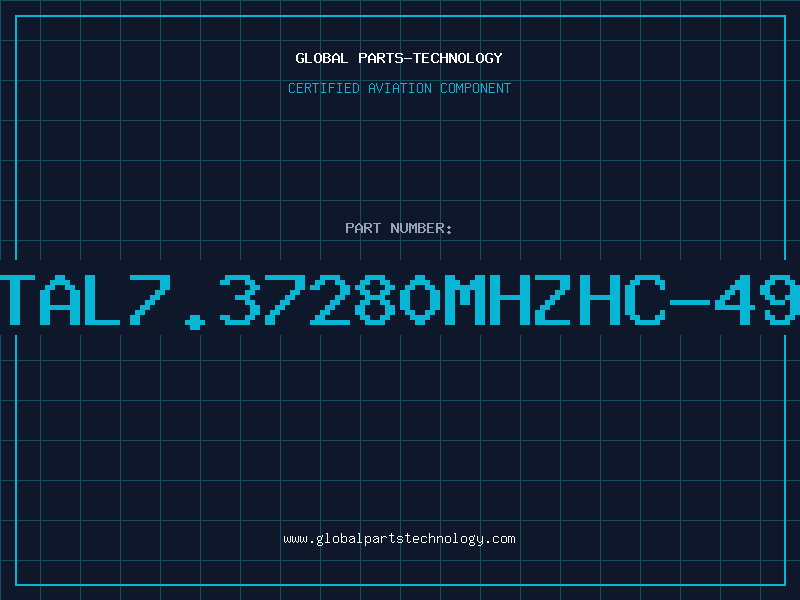 Aviation Part XTAL7.37280MHZHC-49U