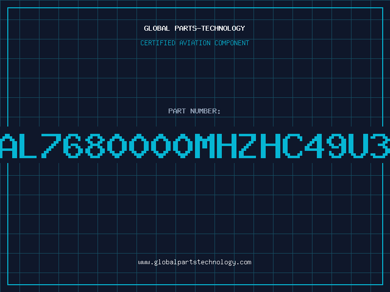 Aviation Part XTAL7680000MHZHC49U30P