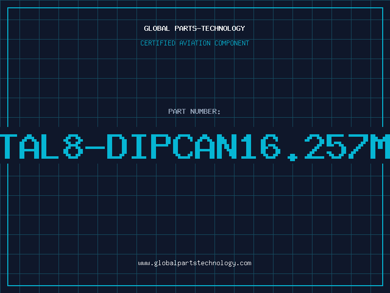 Aviation Part XTAL8-DIPCAN16.257MH