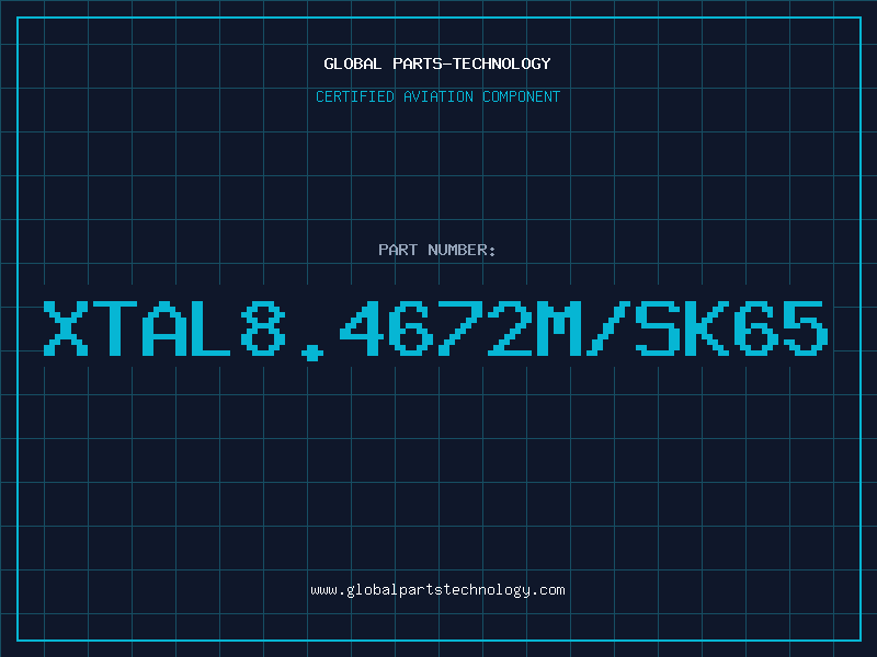 Aviation Part XTAL8.4672M/SK65