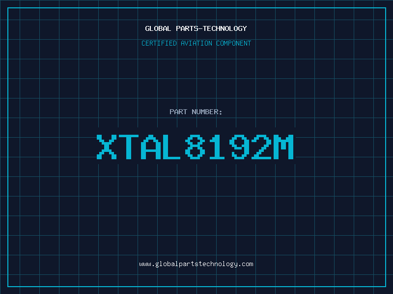 Aviation Part XTAL8192M