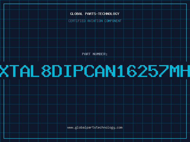 Aviation Part XTAL8DIPCAN16257MH