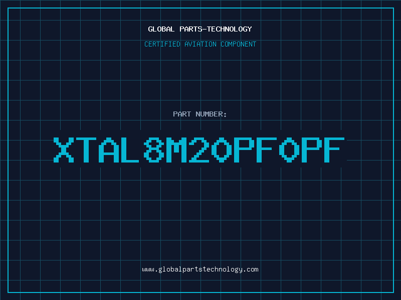 Aviation Part XTAL8M20PF0PF