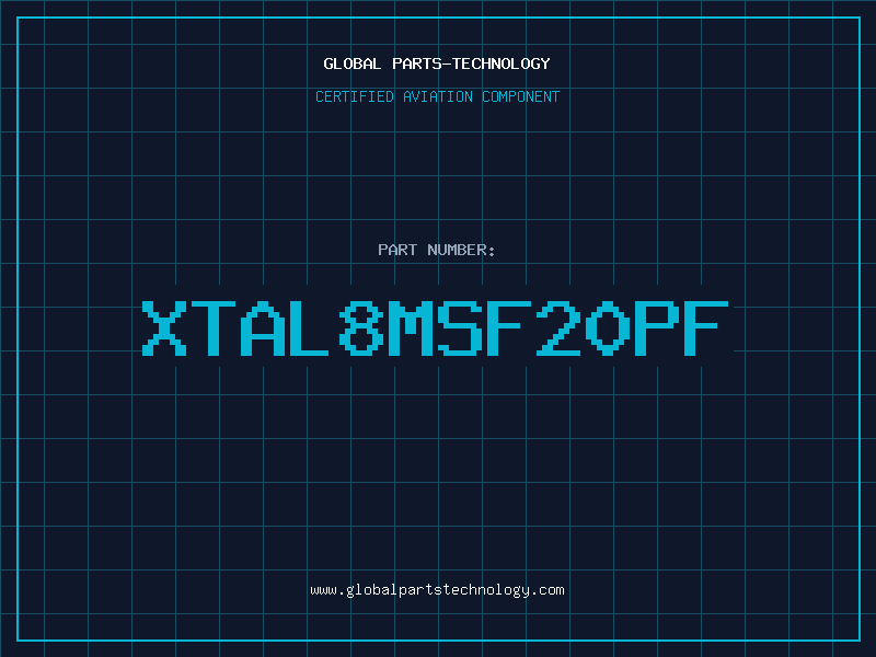 Aviation Part XTAL8MSF20PF