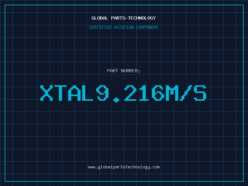 Aviation Part XTAL9.216M/S