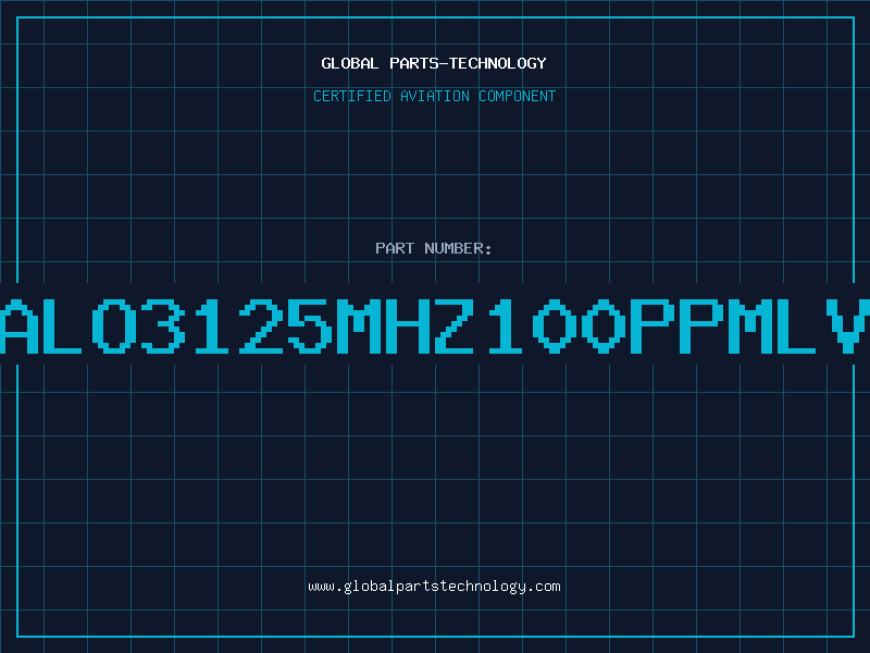Aviation Part XTALO3125MHZ100PPMLVTT