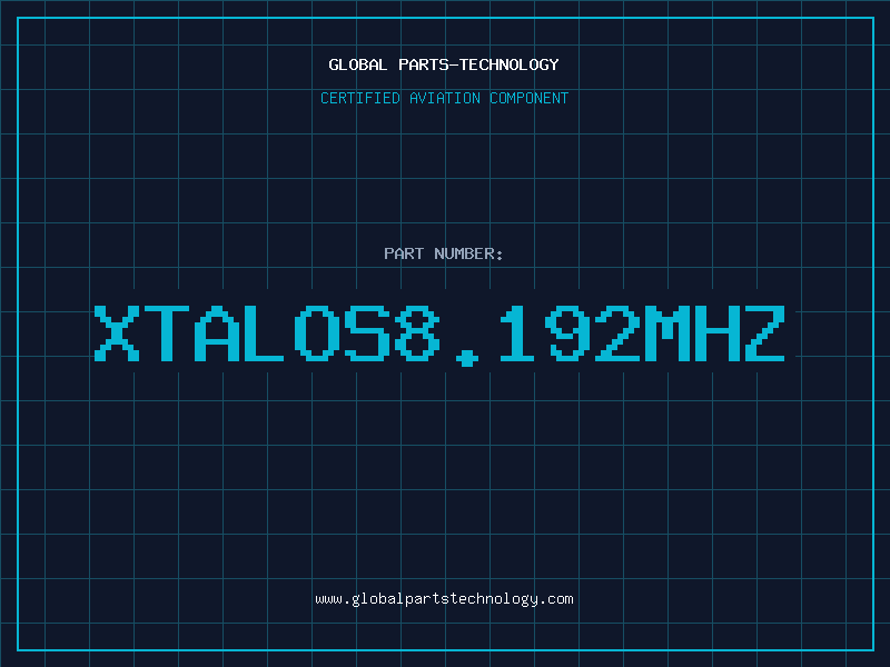 Aviation Part XTALOS8.192MHZ