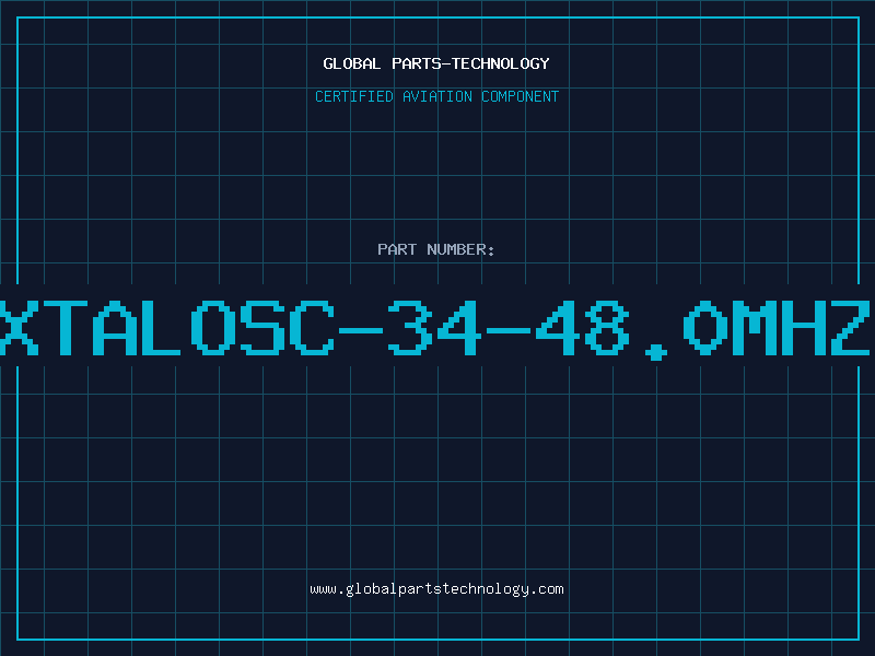 Aviation Part XTALOSC-34-48.0MHZ