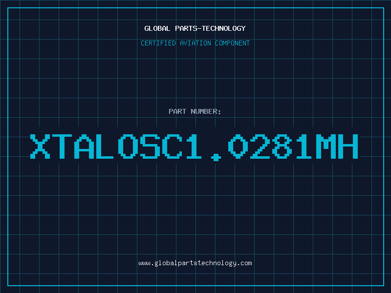 Aviation Part XTALOSC1.0281MH