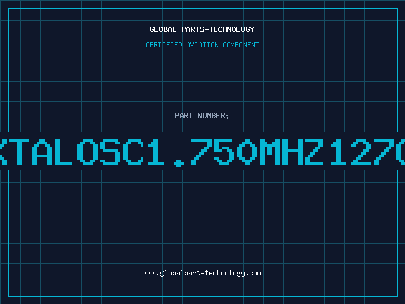 Aviation Part XTALOSC1.750MHZ127G