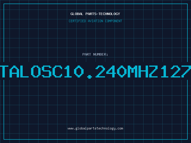 Aviation Part XTALOSC10.240MHZ127D