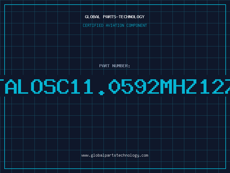 Aviation Part XTALOSC11.0592MHZ127H