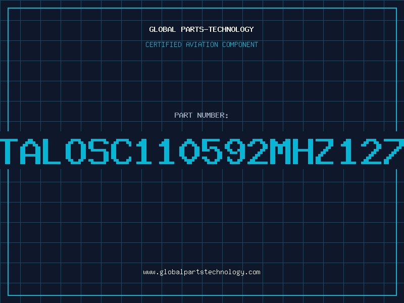 Aviation Part XTALOSC110592MHZ127H