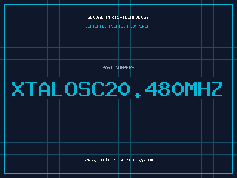 Aviation Part XTALOSC20.480MHZ