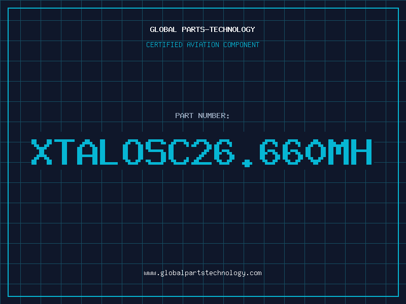Aviation Part XTALOSC26.660MH