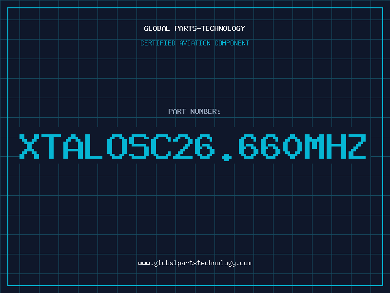 Aviation Part XTALOSC26.660MHZ