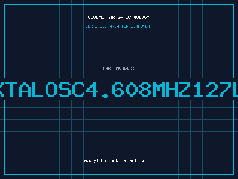 Aviation Part XTALOSC4.608MHZ127L