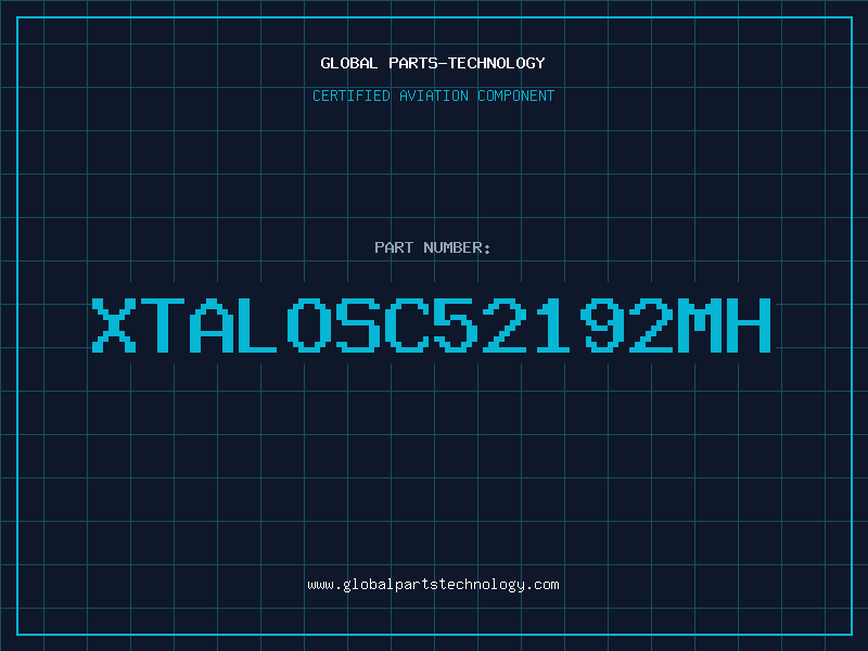 Aviation Part XTALOSC52192MH
