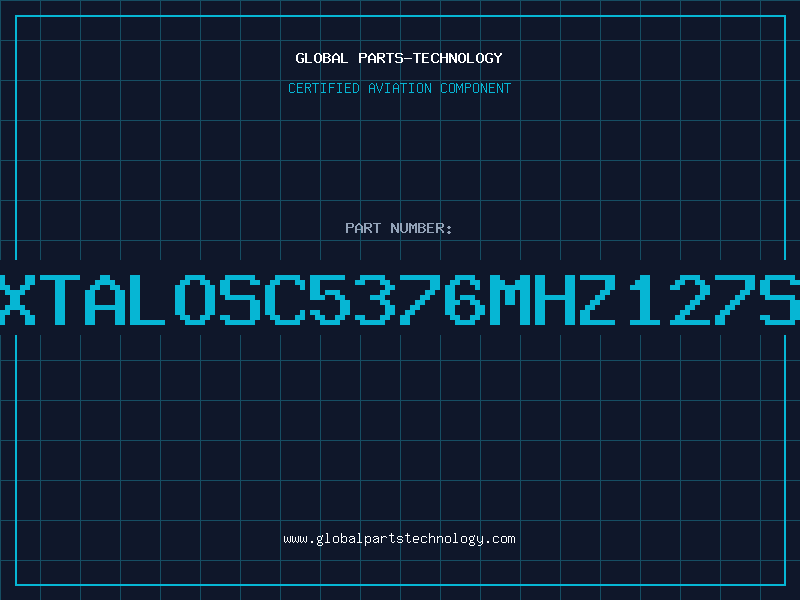 Aviation Part XTALOSC5376MHZ127S