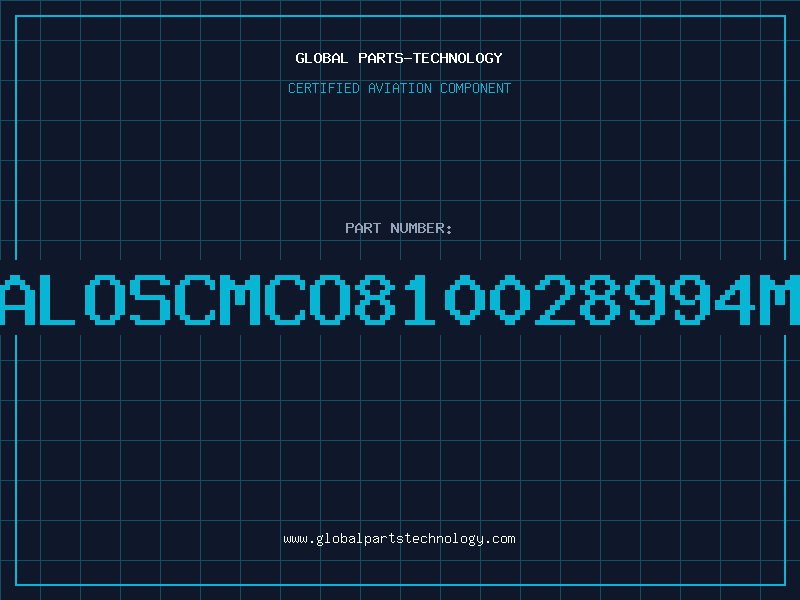 Aviation Part XTALOSCMCO810028994MHZ