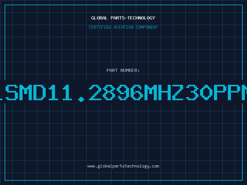 Aviation Part XTALSMD11.2896MHz30ppm/50