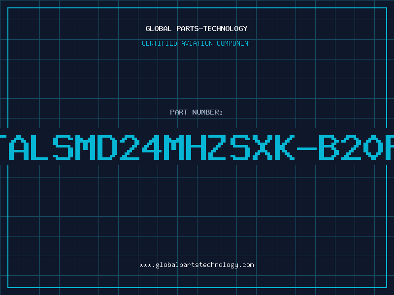 Aviation Part XTALSMD24MHZSXK-B20PF