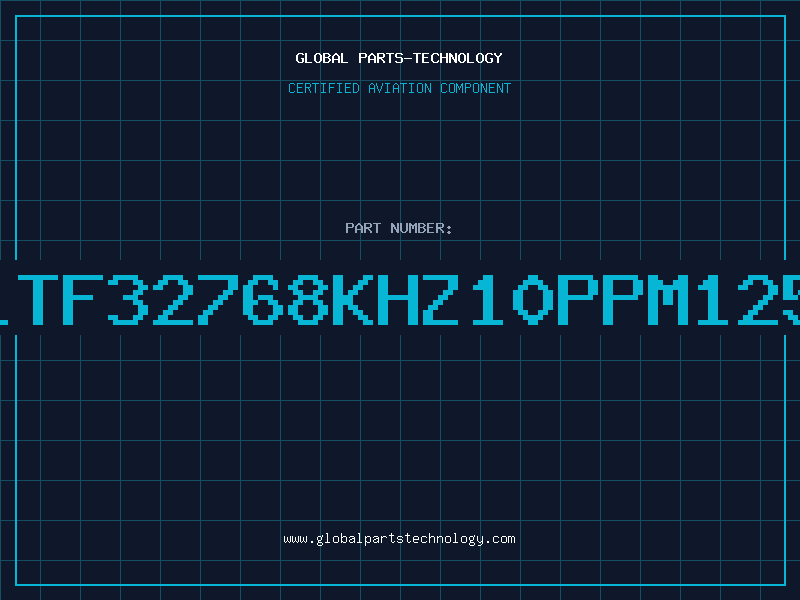 Aviation Part XTALTF32768KHZ10PPM125PFD