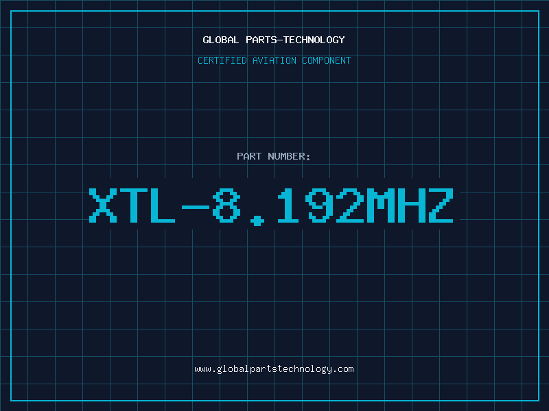 Aviation Part XTL-8.192MHZ